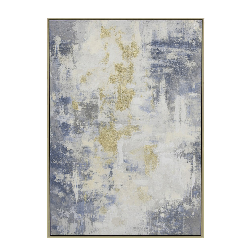 Cuadro Misty Gold 80x120cm