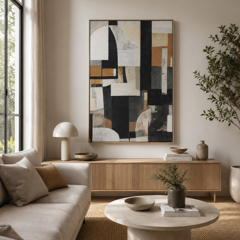 Cuadro Urban Sand 80x120cm