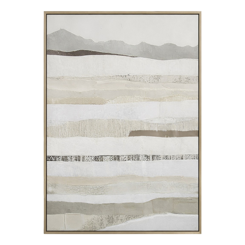 Cuadro Layered Sand 60x90cm