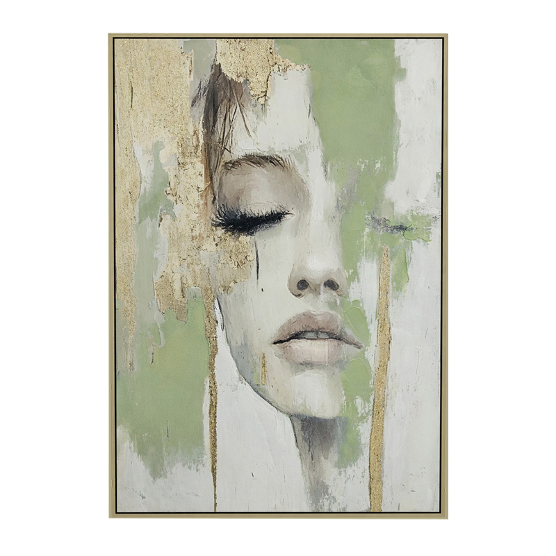 Cuadro Golden Silence 60x90cm