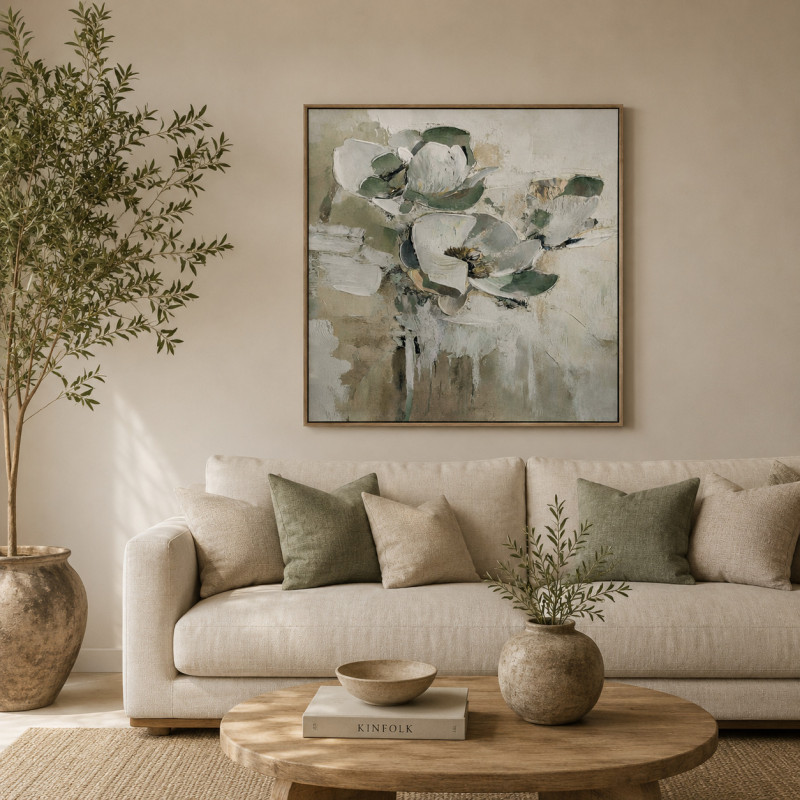 Cuadro Vintage Bloom 60x60cm