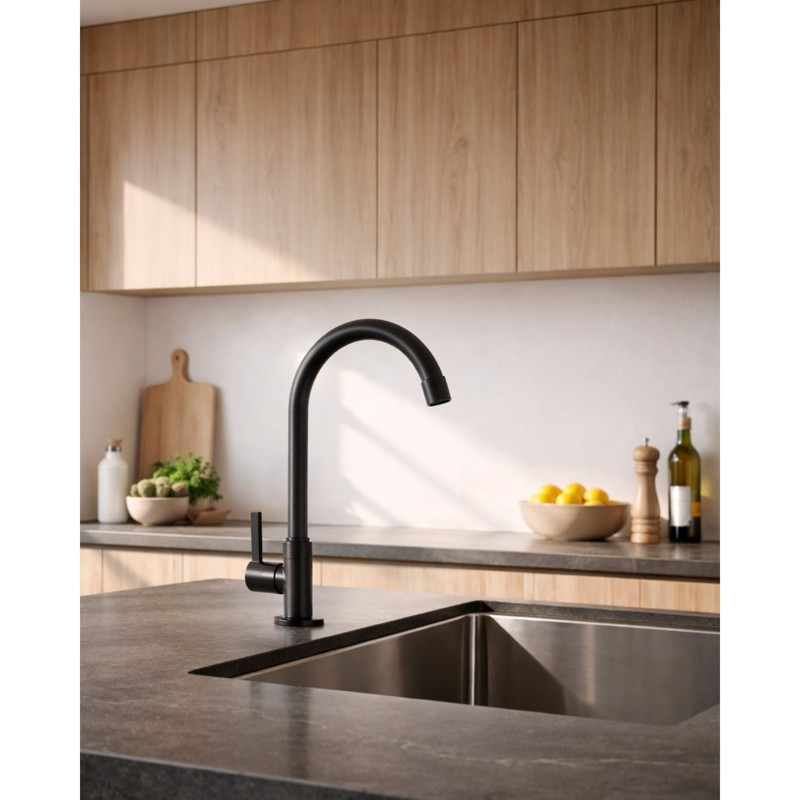 Grifería Viva 29cm Negro Vitta