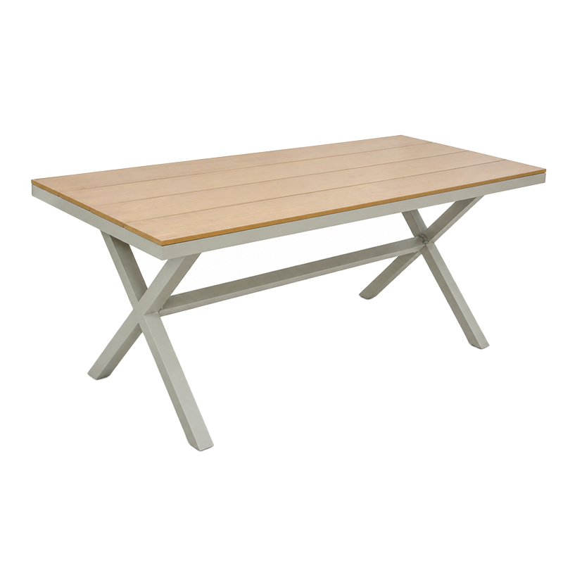 Mesa de Patio Jira 150x90cm Madera Metal