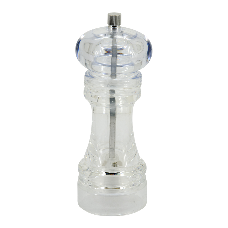 Pimentero Molino Transparente 16x6cm