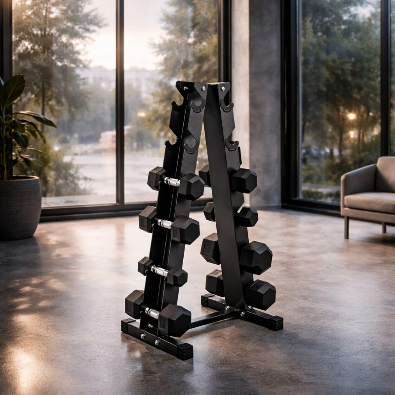 Rack para Mancuernas x12