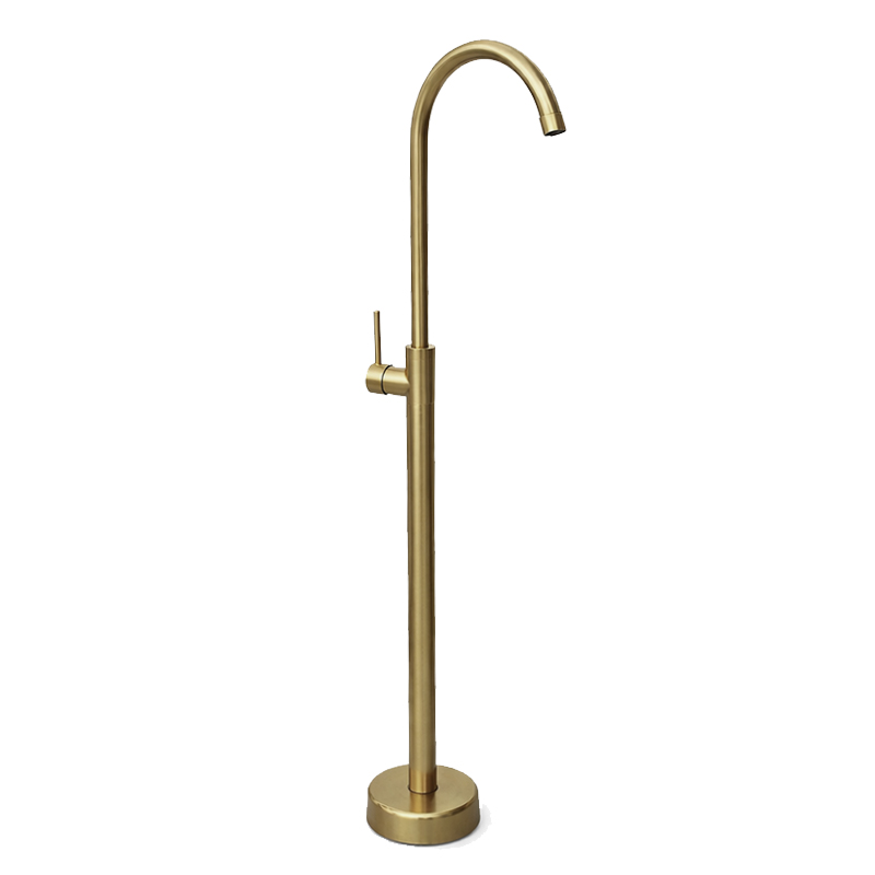 Grifería de Piso Oro Mate Vitta