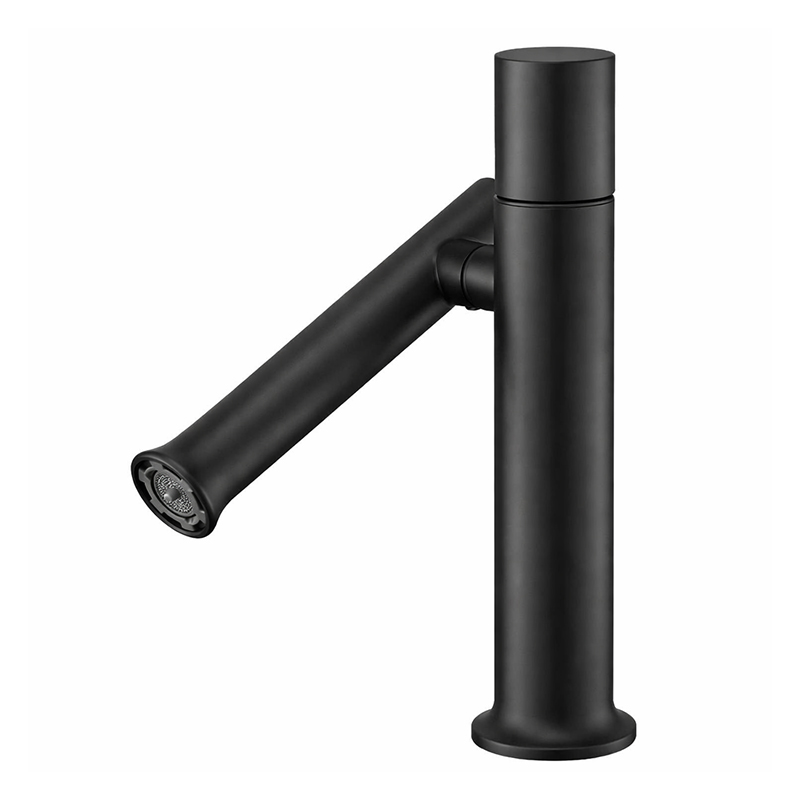 Grifería para Lavamanos Vivali 19cm Negro Mate Vitta