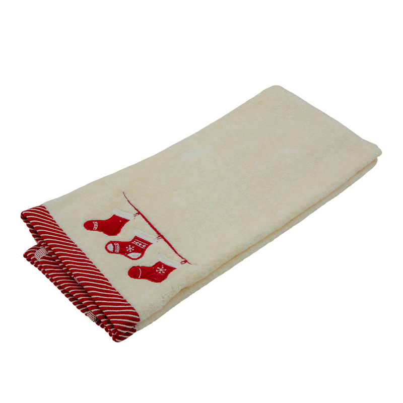 Toalla de Tocador Botas Aloutte Roja 