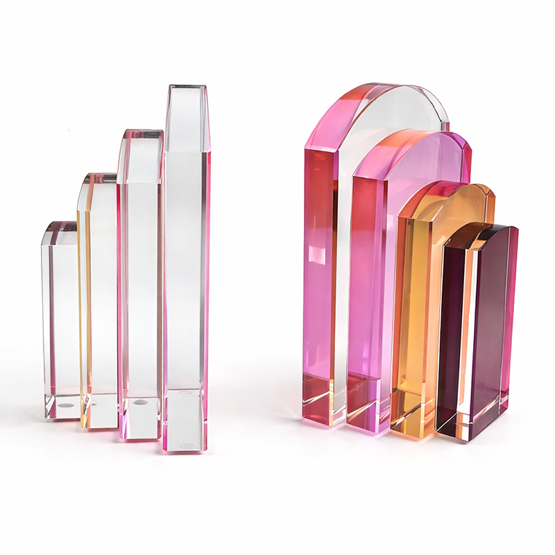 Soporte de Cristal para Libro Rubik 15cm x2