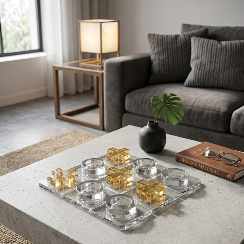 Juego de Mesa Cristal 3 en Línea  