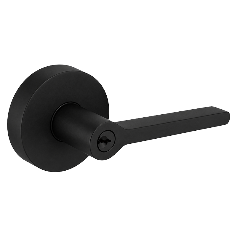 Cerradura de Dormitorio Bath Negro Davenport
