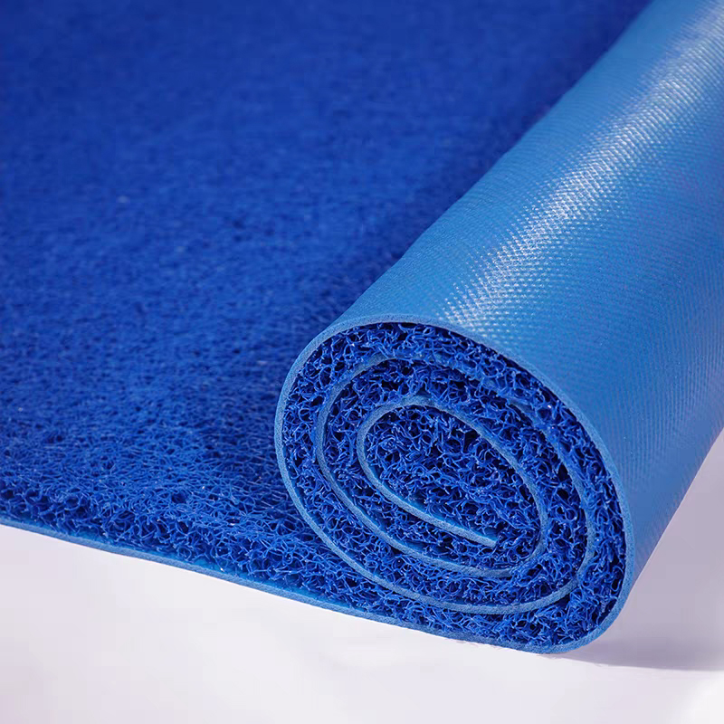 Alfombra PVC 14mmx1.22x12m Musgo Azul
