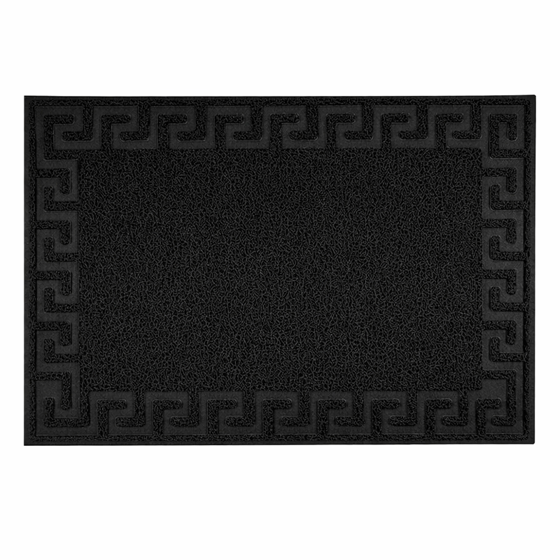 Alfombra PVC 40x60cm Greco Negro