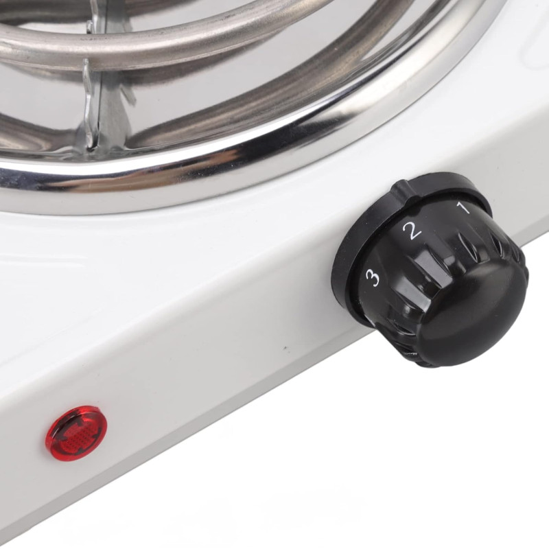 Cocineta Eléctrica 2 Hornillas Blanca 2000w Mastermaid