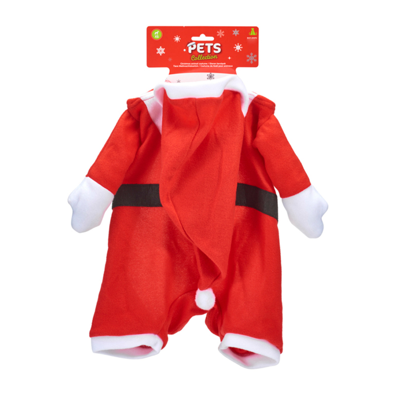 Disfraz para Mascota Santa Small