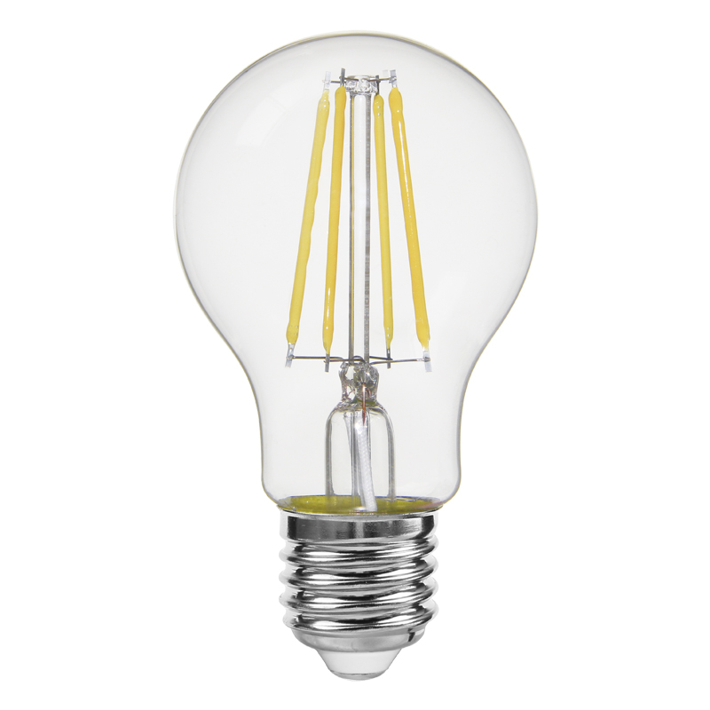Foco Led  Filamento A60 6w E27 Luz Cálida Eurolight