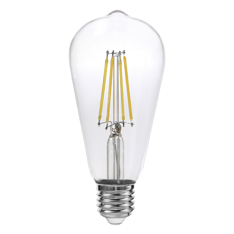Foco Led  Filamento ST64 4w E27 Luz Cálida Eurolight