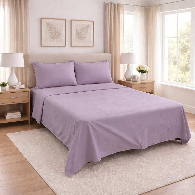 Sábana Palo de Rosa Queen Excellent