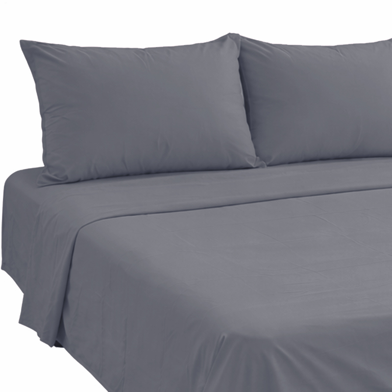 Sábana Gris Twin Excellent