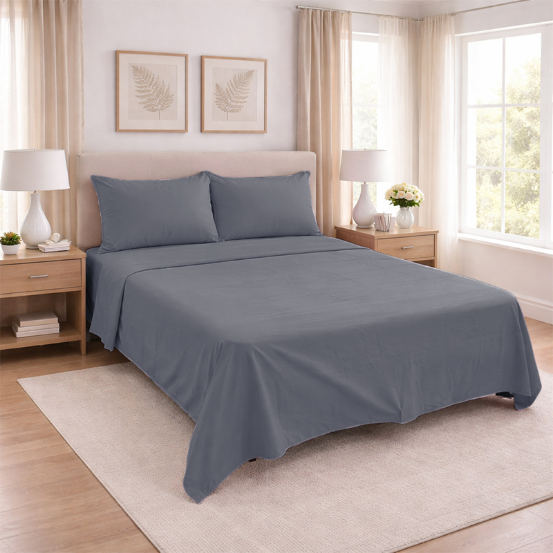 Sábana Gris King Excellent