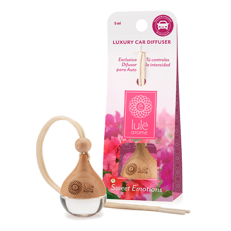 Difusor de Auto Sweet Emotions Lule 5ML 