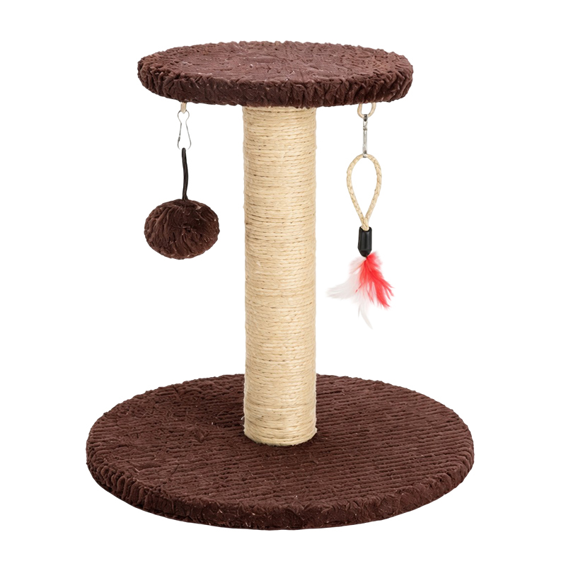 Rascador con Juguete para Gato 