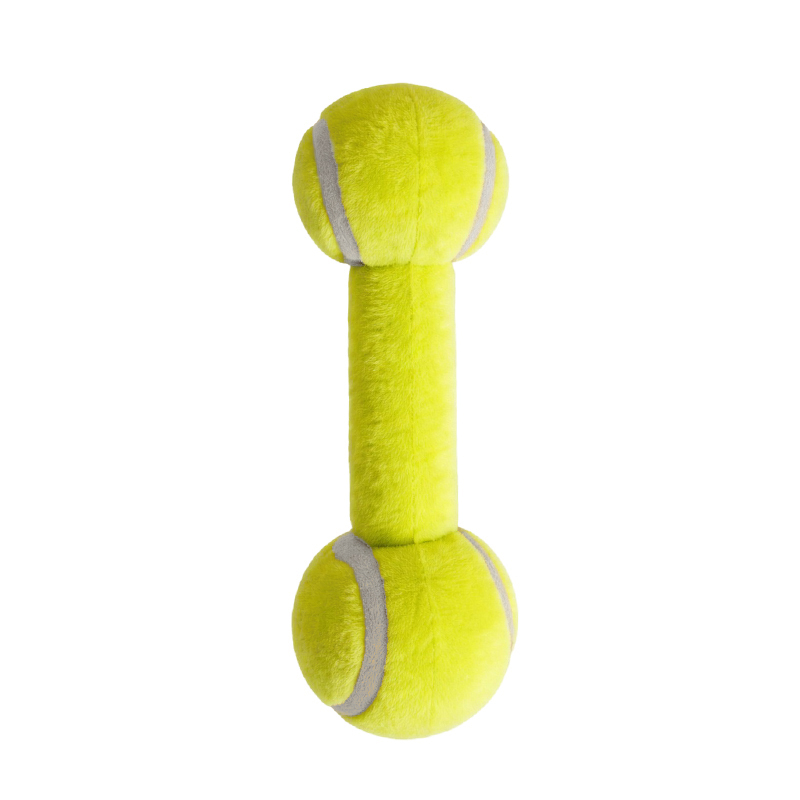 Juguete para Perro Diseño de Hueso Pelota de Tenis 
