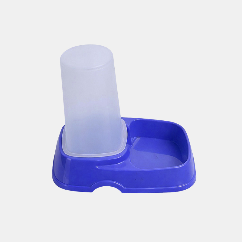 Plato Plástico Doble para Mascotas 