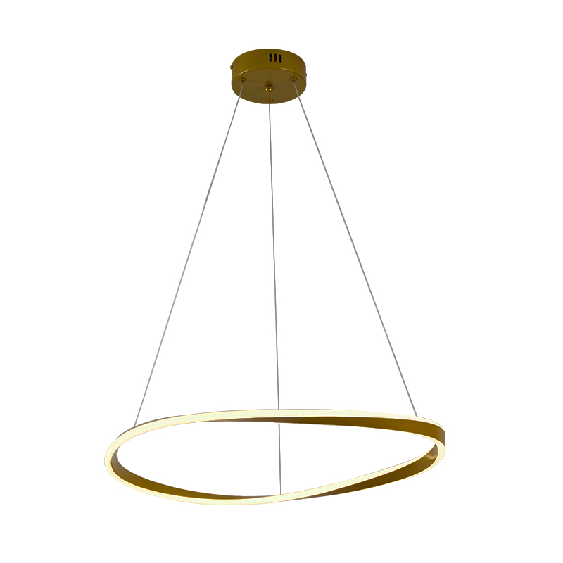 Lámpara Colgante LED Karamí Oro 60cm