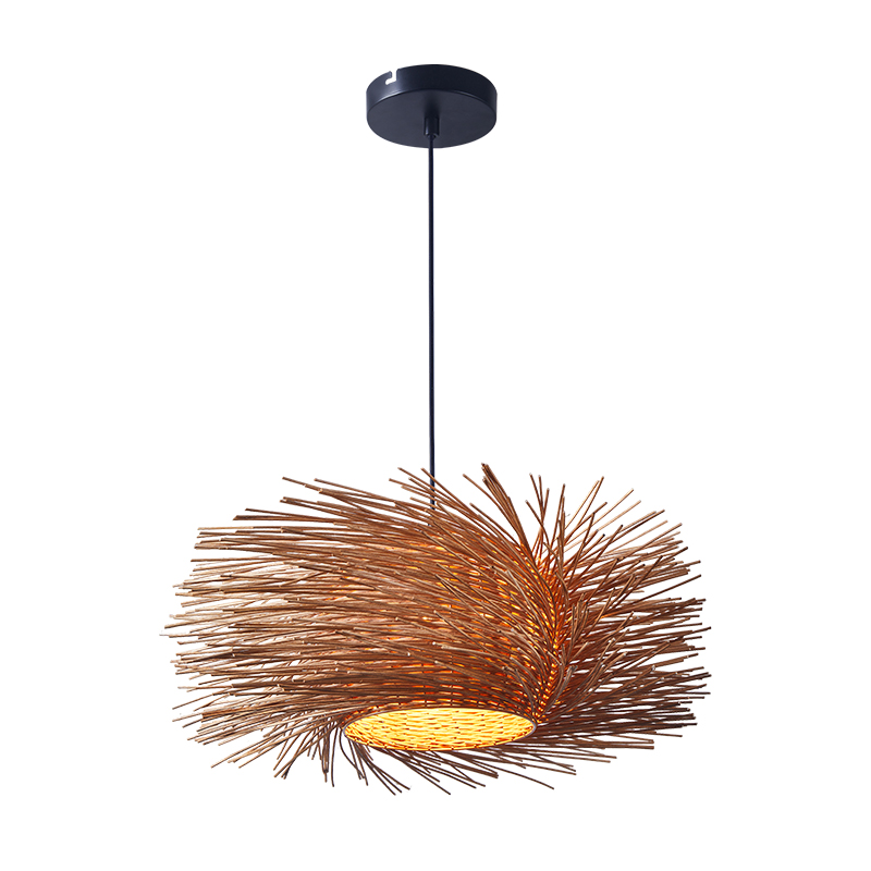 Lámpara Colgante Tejido Zenda 1xE27 Eurolight