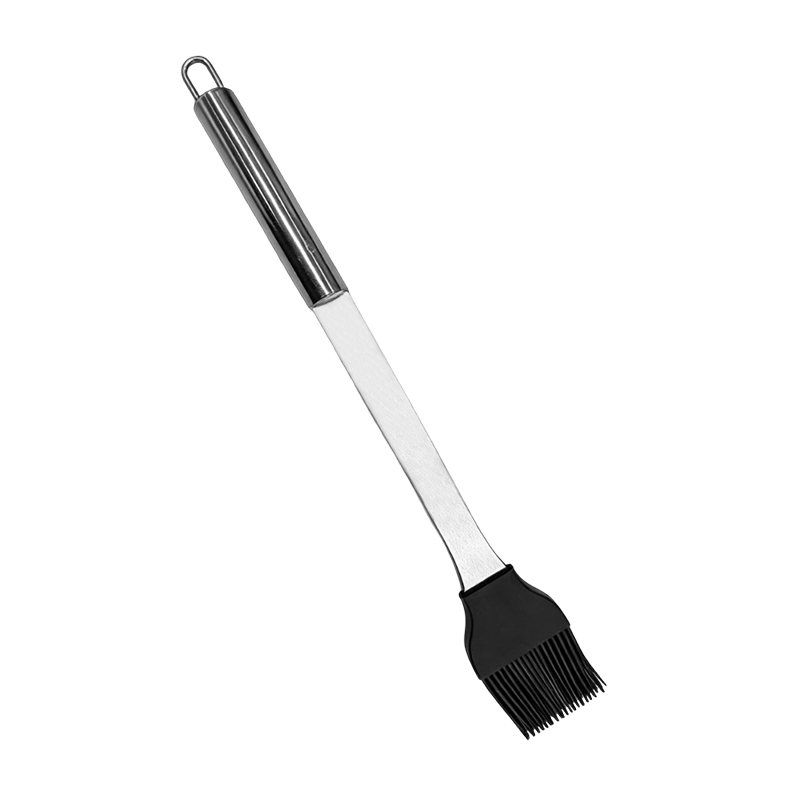 Brocha de Silicón Negro Inoxidable 34cm