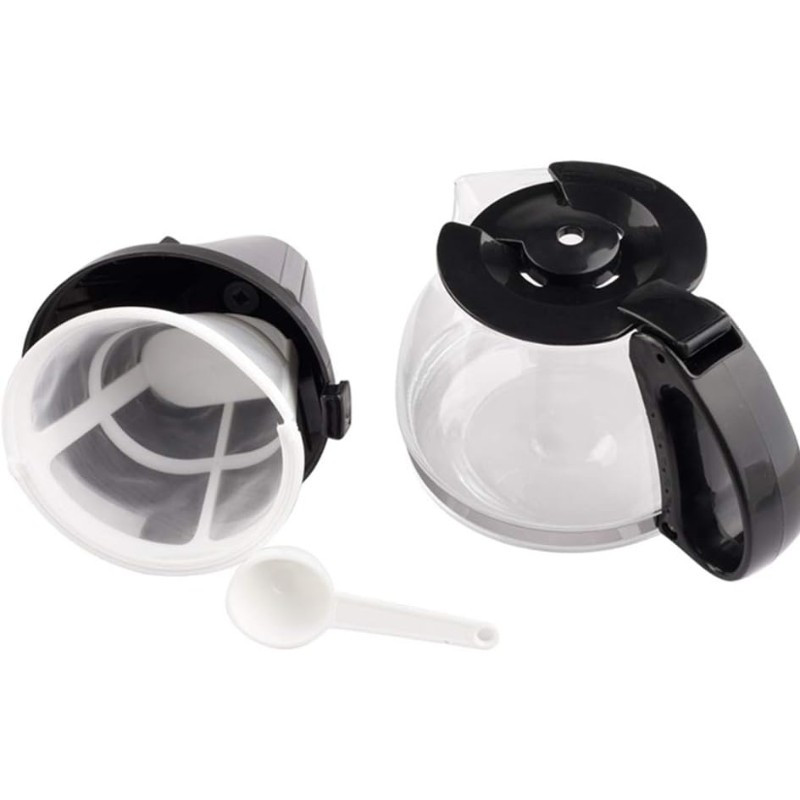 Cafetera 6 Tazas 650w Negro Mastermaid