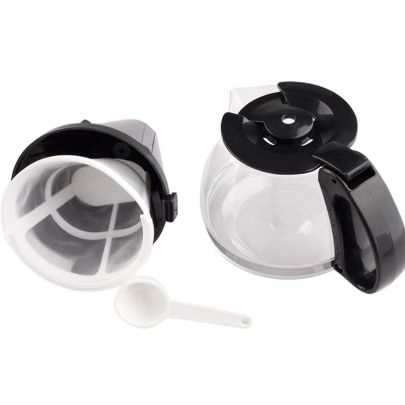 Cafetera 12 Tazas 750w Negro Mastermaid