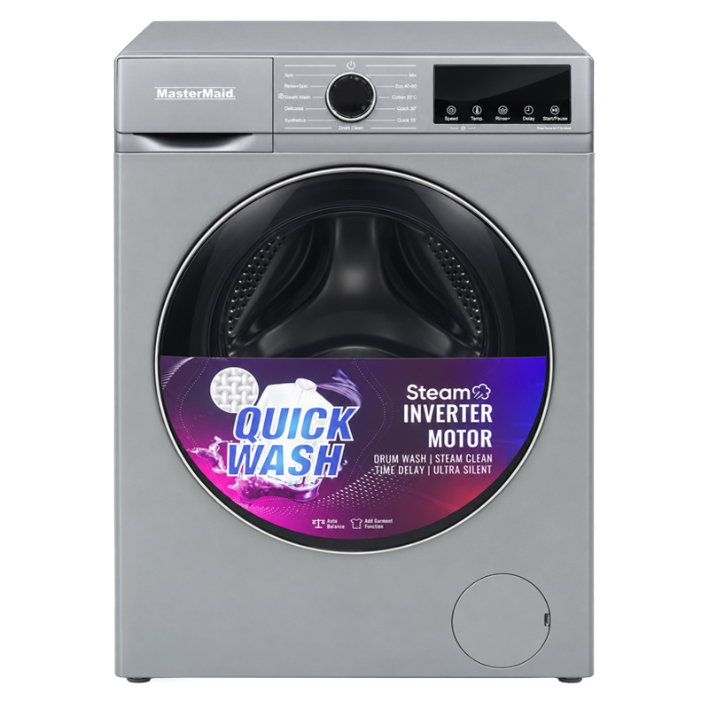 Lavadora 15kg Frontal Silver Mastermaid