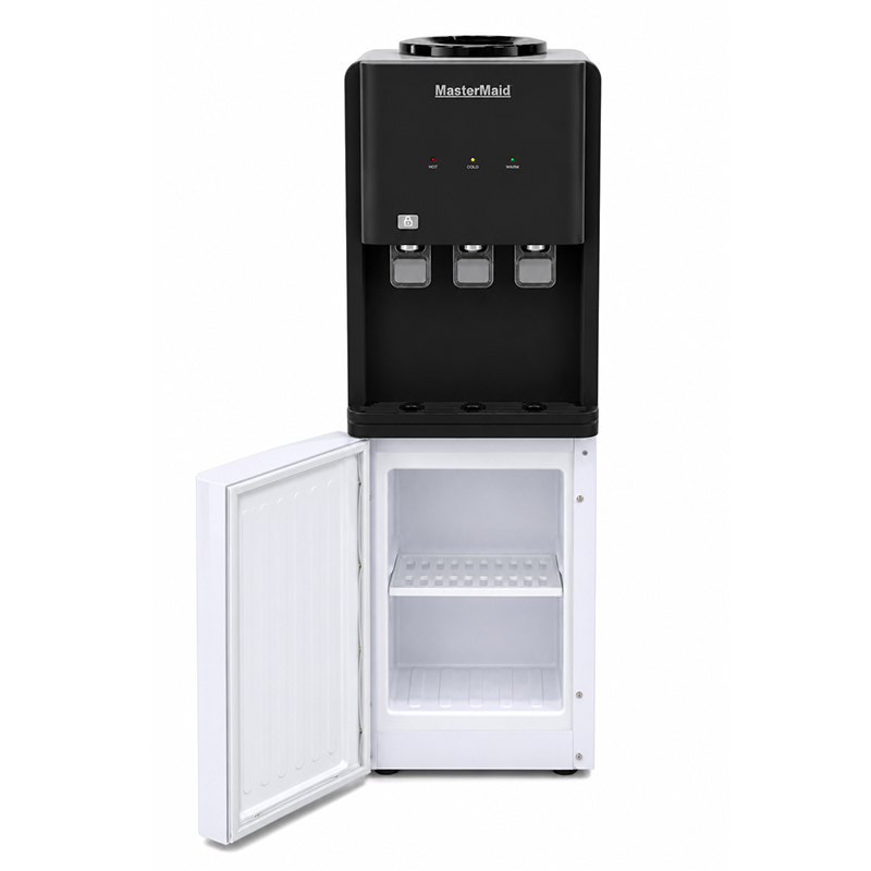 Dispensador de Agua 3 Temperaturas Blanco con Negro Mastermaid