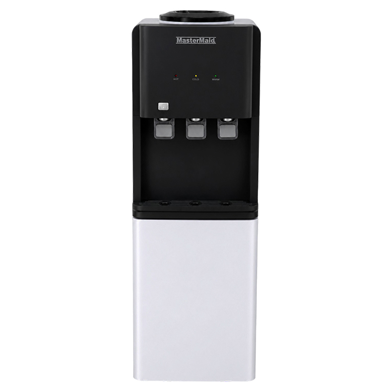 Dispensador de Agua 3 Temperaturas Blanco con Negro Mastermaid