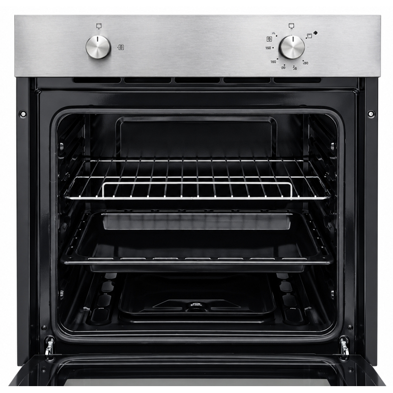 Horno a Gas Convencional 60cm 70L Inoxidable Mastermaid