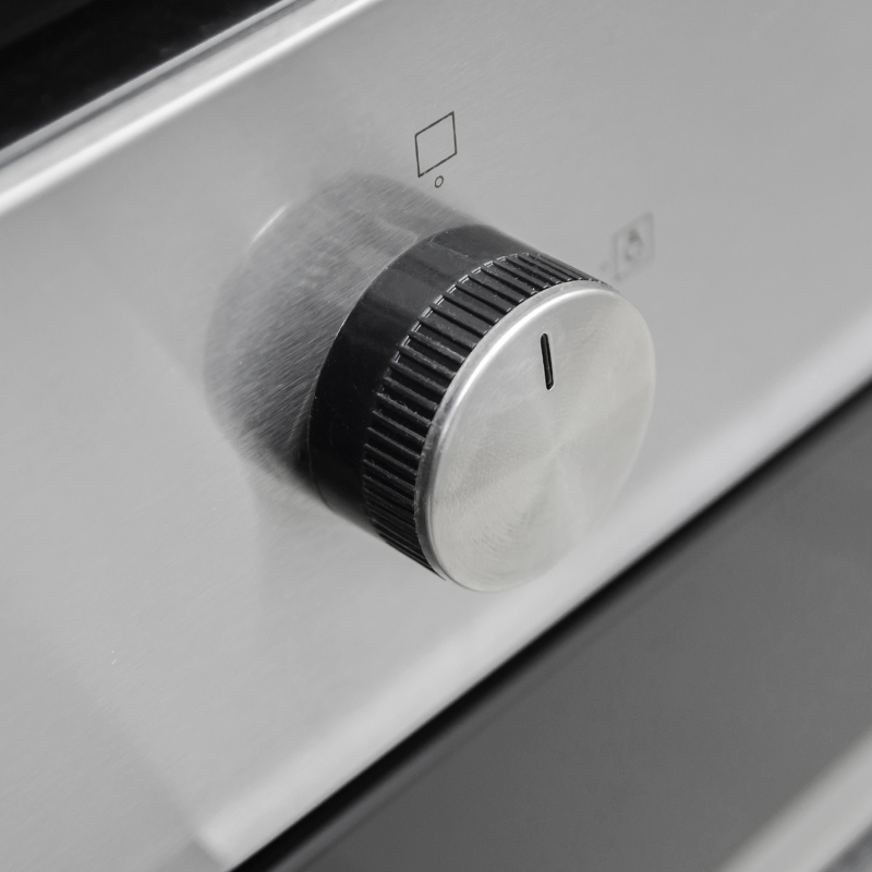 Horno a Gas Convencional 60cm 70L Inoxidable Mastermaid