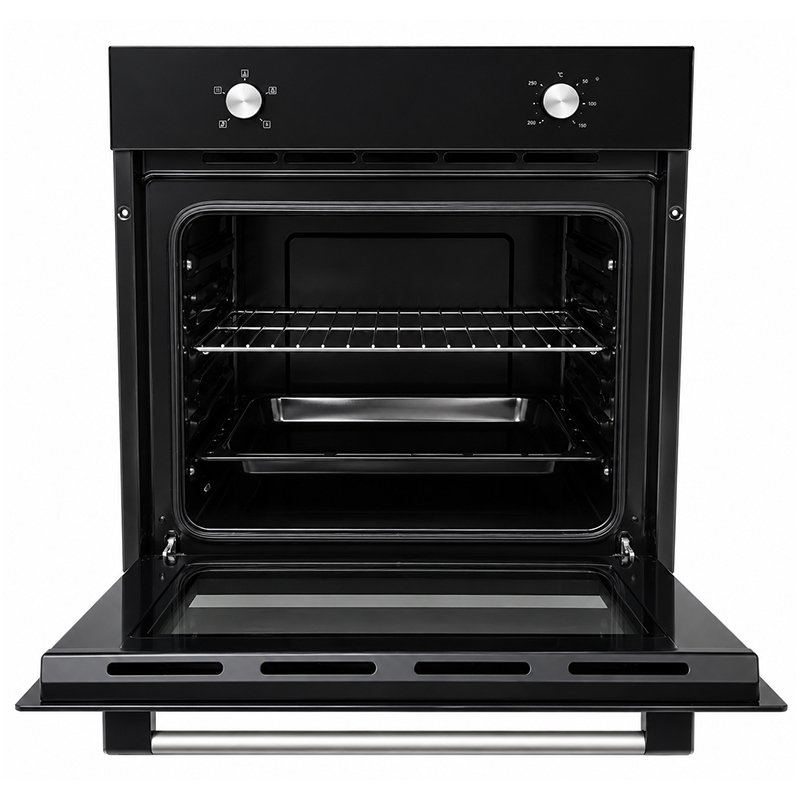 Horno Eléctrico 60cm 70L 4 Funciones Negro Mastermaid