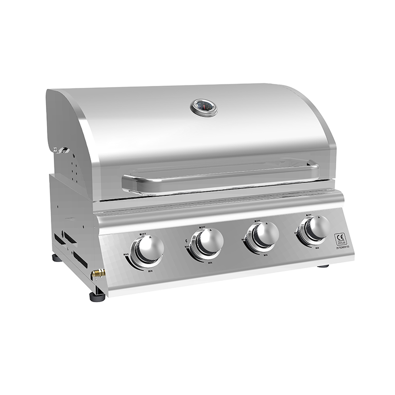 BBQ a Gas 4 Quemadores Inoxidable Mastermaid