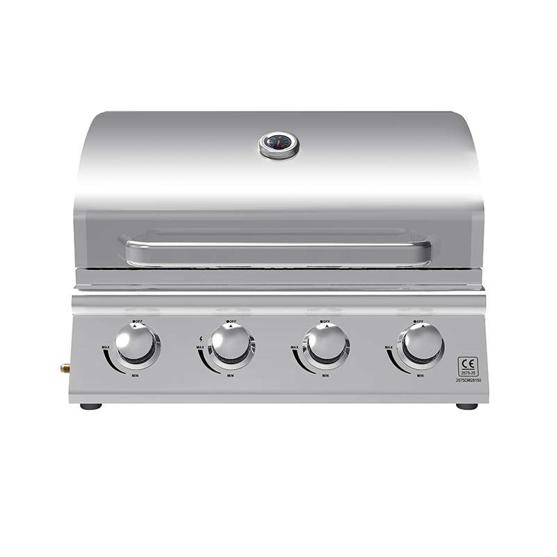 BBQ a Gas 4 Quemadores Inoxidable Mastermaid