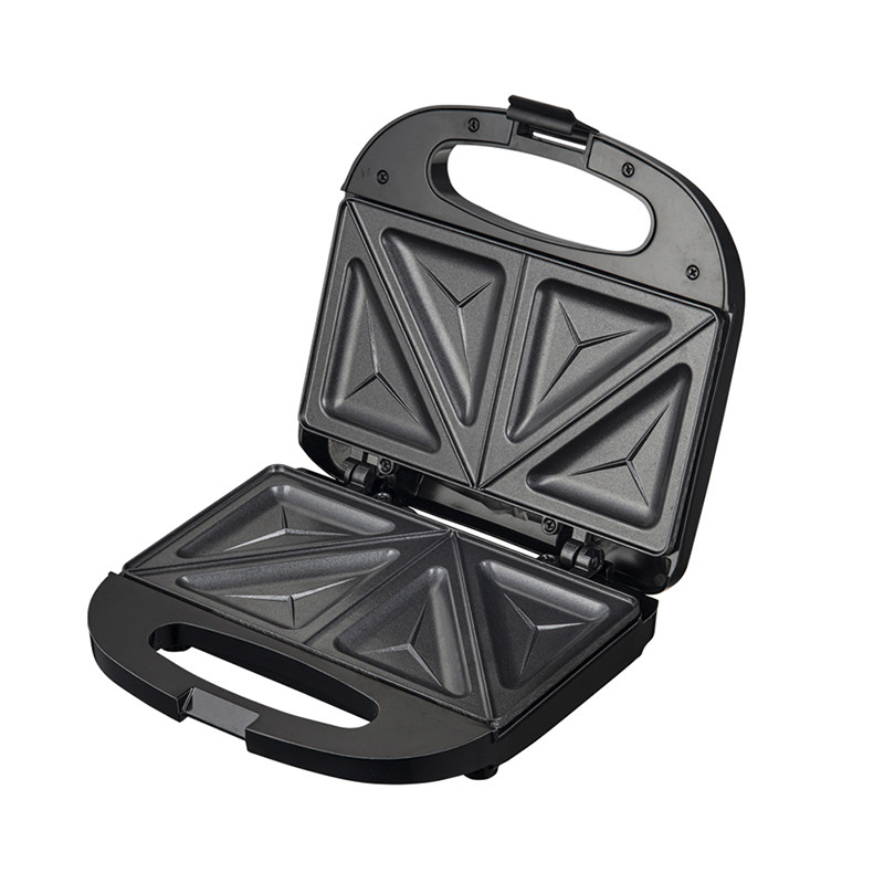 Sanduchera 2 Rebanadas 750w Negra Mastermaid