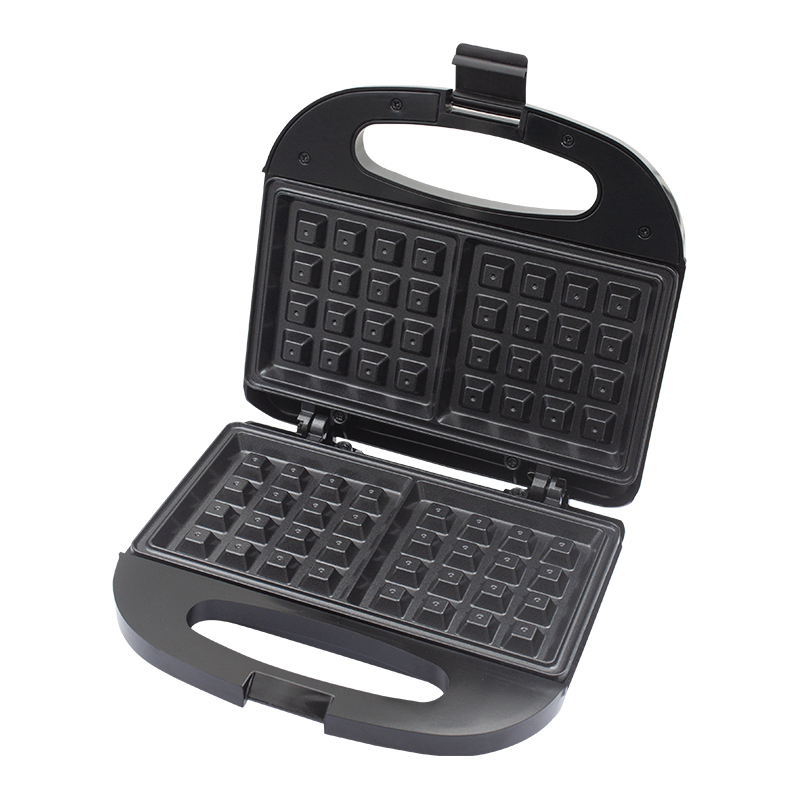 Waflera 2 Rebanadas 750w Negra Mastermaid