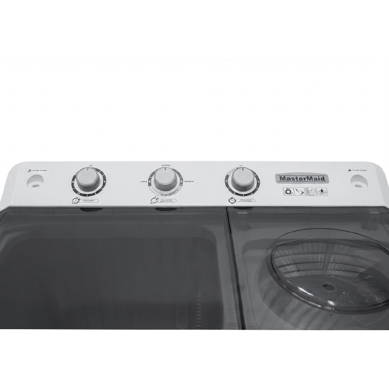 Lavadora Semiautomática 16kg Blanca Mastermaid