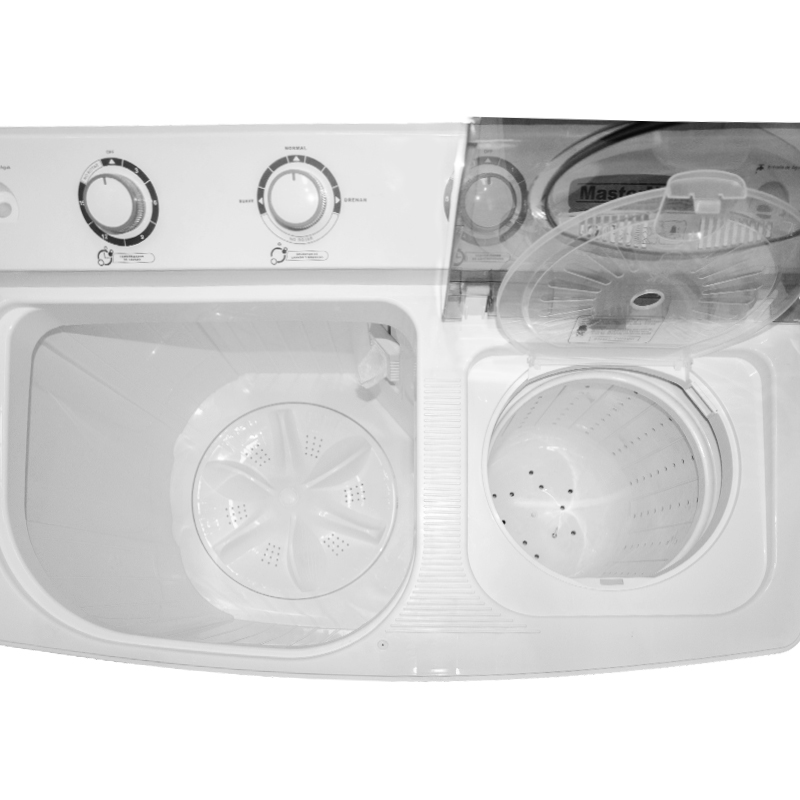 Lavadora Semiautomática 16kg Blanca Mastermaid