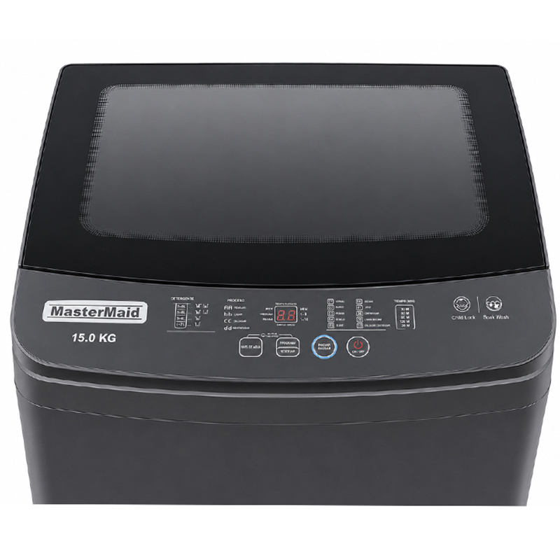 Lavadora Automática Airdry 15kg Gris Mastermaid