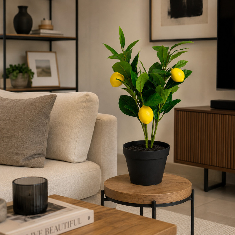 Planta Artificial Limón 48cm