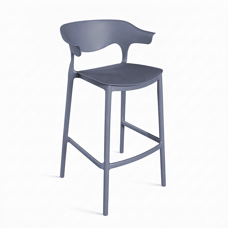 Silla para Bar Omonia Gris 