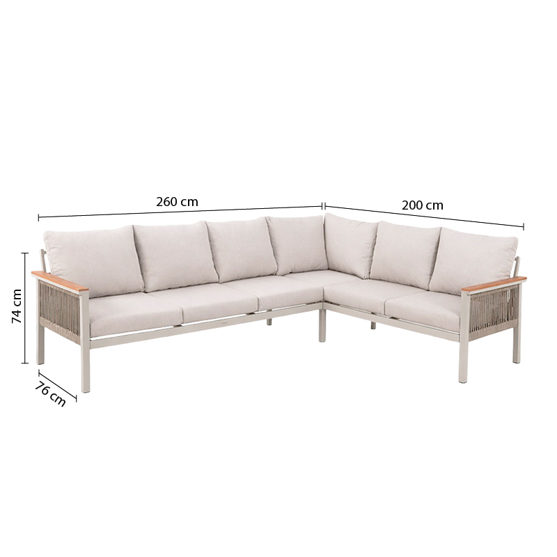 Mueble de Patio Sorento Beige