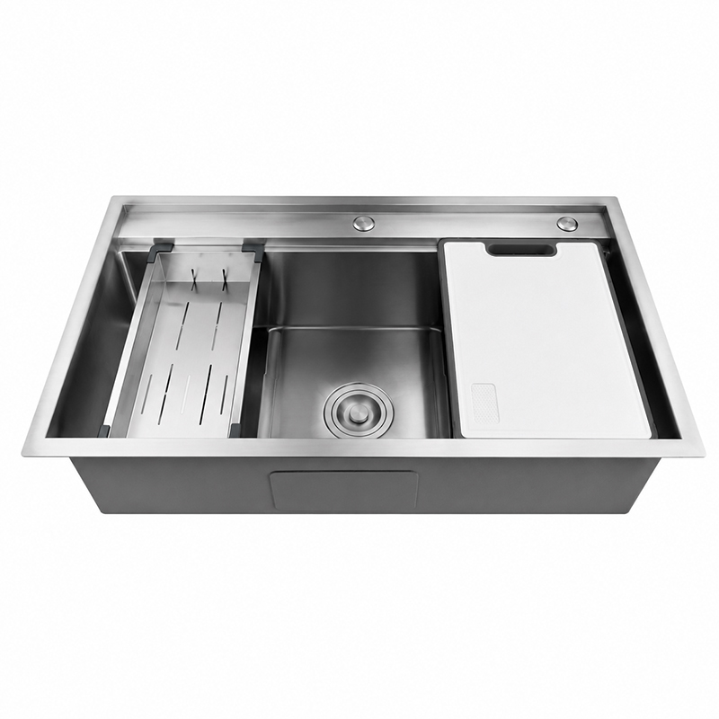 Fregadero 90x50cm Inoxidable con Accesorios Mastermaid 